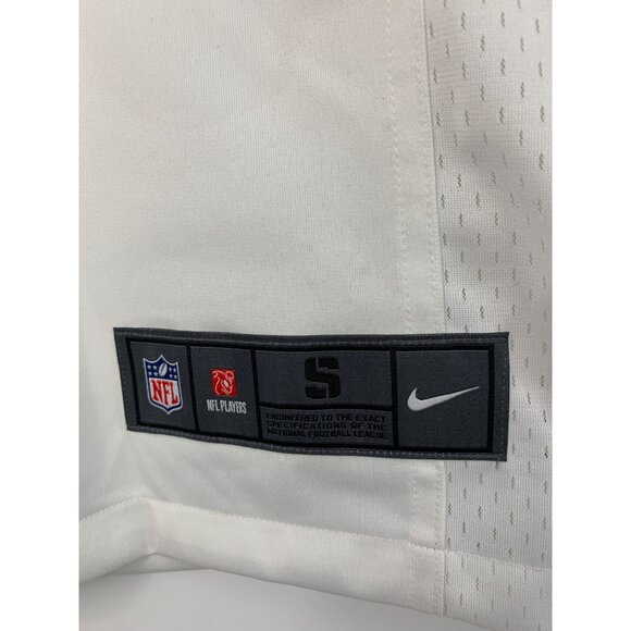 Nike NFL Jacobs Las Vegas Raiders 28 White On-Field Jersey Mens Small Loose Fit - Picture 2 of 9